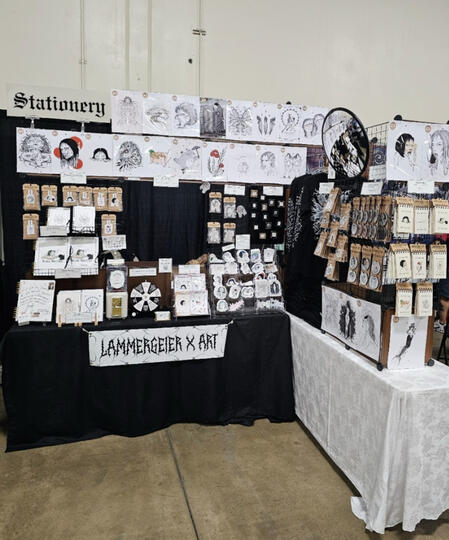 Booth at San Diego Tattoo Festival