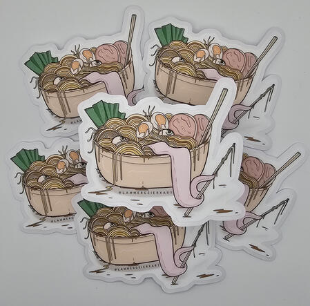 Ramen Sticker